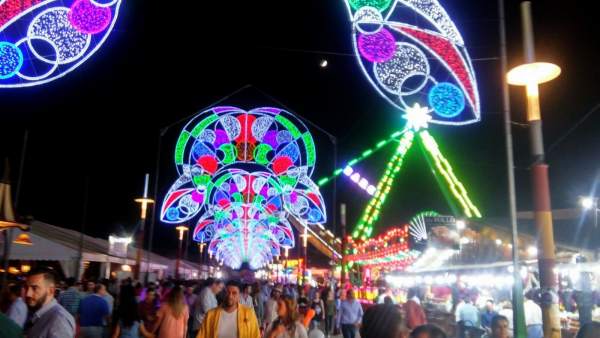 Vista del recinto ferial de Jaén en la Feria de San Lucas 2016. Vista del recinto ferial de Jaén en la Feria de San Lucas 2016.