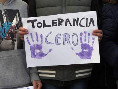 Concentración contra la violencia machista