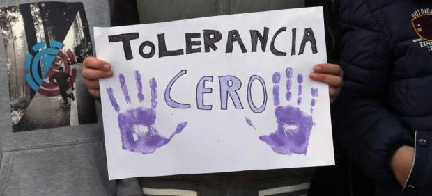 Concentración contra la violencia machista