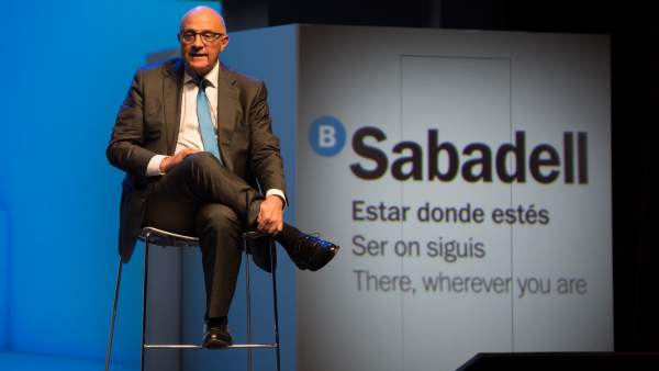 El presidente de Banco Sabadell, Josep Oliu El presidente de Banco Sabadell, Josep Oliu