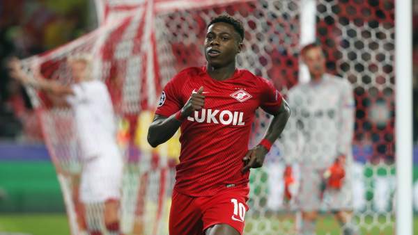 Gol del Spartak al Sevilla Gol del Spartak al Sevilla