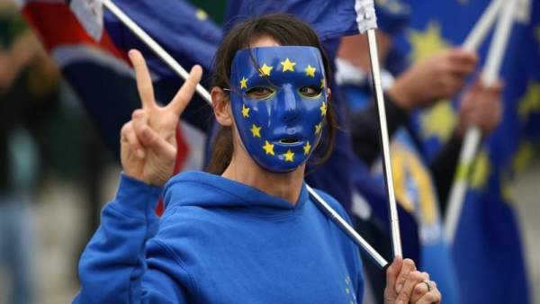 Protesta contra el 'brexit' Protesta contra el 'brexit'