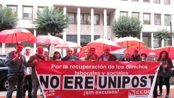 Concentración UNIPOST Logroño Concentración UNIPOST Logroño