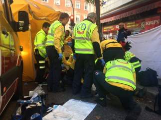 Asistencia en el atropello