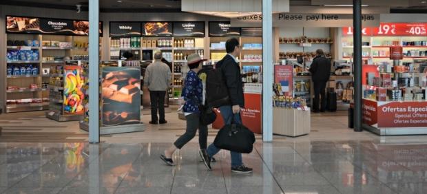 Tienda Duty Free en el Aeropuerto de Barcelona