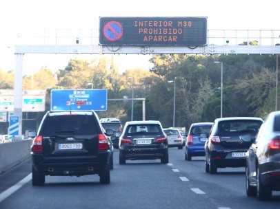 Prohibido aparcar en el centro de Madrid