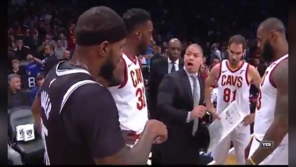 Infiltrado banquillo de Cavs Infiltrado banquillo de Cavs