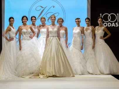 Hannibal Laguna presenta sus propuestas para el evento '1001 Bodas' en Ifema de Madrid