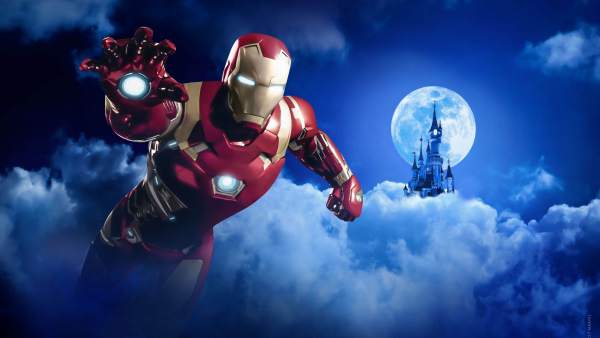 Una recreación de Marvel y Disney Una recreación de Marvel y Disney