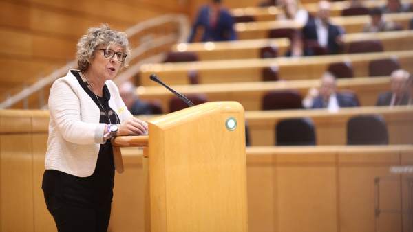 Mireia Cortés en el Senado Mireia Cortés en el Senado