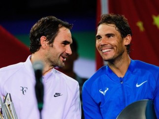 Roger Federer y Rafa Nadal