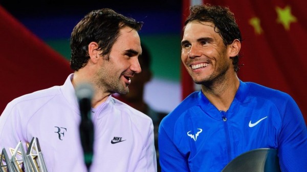 Roger Federer y Rafa Nadal Roger Federer y Rafa Nadal