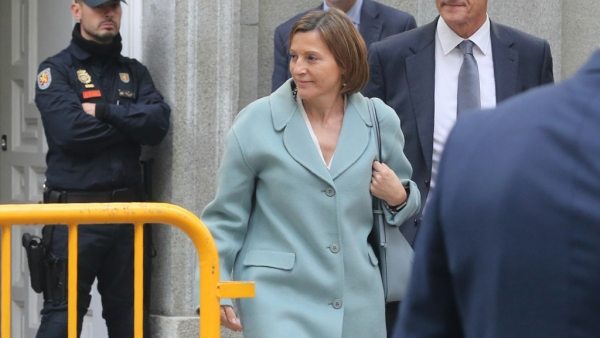 Forcadell sale del Tribunal Supremo