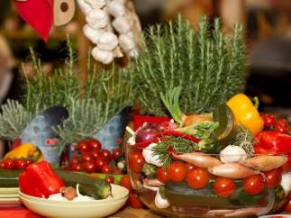 Vegetales de la dieta mediterránea