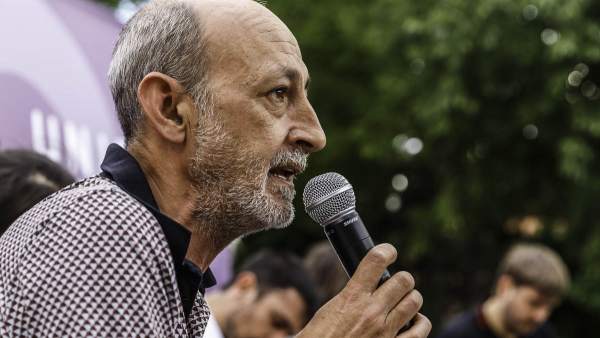 Jesús Montero, secretario general saliente de Podemos en la ciudad de Madrid. Jesús Montero, secretario general saliente de Podemos en la ciudad de Madrid.