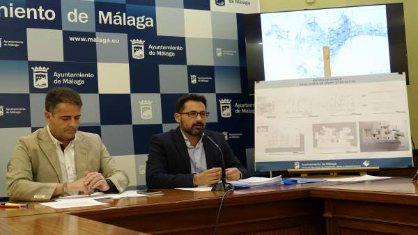 Carlos Conde y Paco Pomares concejales PP Ayto Málaga hotel tomas de cozar Carlos Conde y Paco Pomares concejales PP Ayto Málaga hotel tomas de cozar