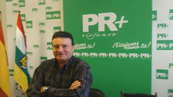 El concejal del PR+ en Viguera, Francisco Jalón El concejal del PR+ en Viguera, Francisco Jalón