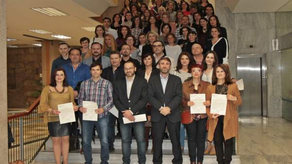 Toma de posesión de 62 funcionarios en el Ayuntamiento Toma de posesión de 62 funcionarios en el Ayuntamiento