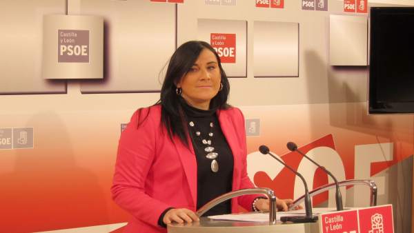 La procuradora socialista Ana Sánchez La procuradora socialista Ana Sánchez