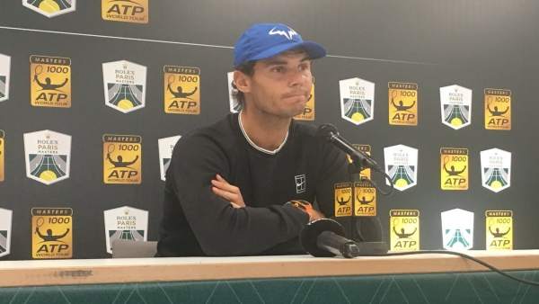 Rafa Nadal se retira en París Rafa Nadal se retira en París