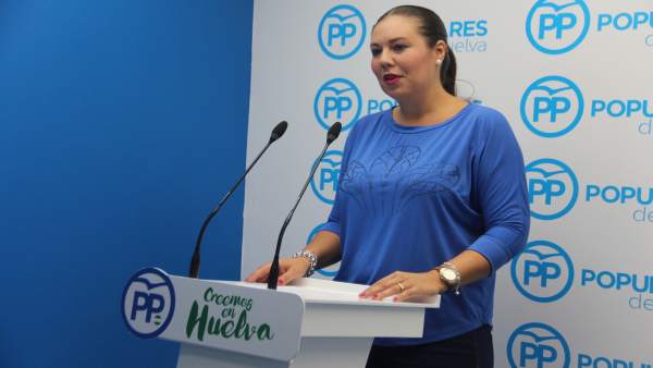 La vicesecretaria de Organización del PP de Huelva, Rocío Moreno. La vicesecretaria de Organización del PP de Huelva, Rocío Moreno.