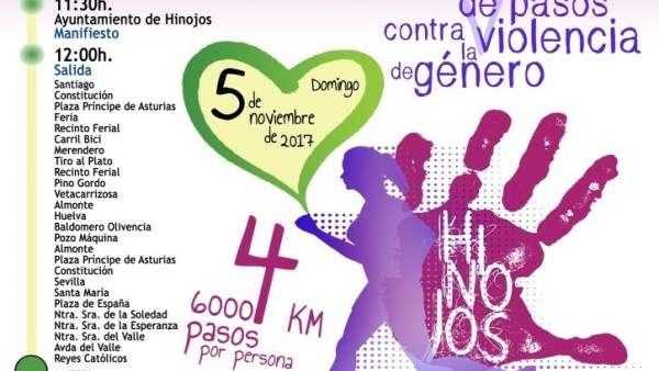 Cartel de la I Marcha Solidaria de Hinojos Cartel de la I Marcha Solidaria de Hinojos