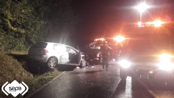 Accidente de tráfico en Villaviciosa Accidente de tráfico en Villaviciosa