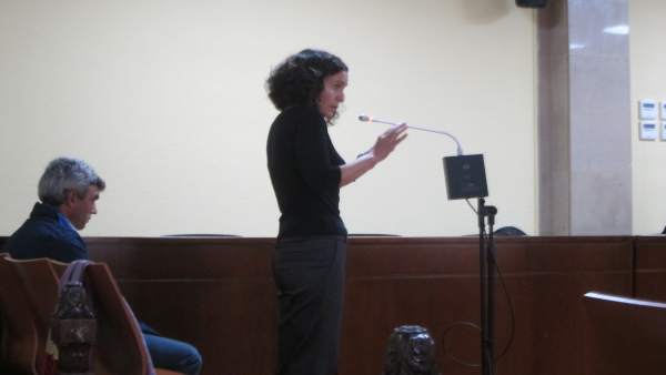 La acusada durante el juicio en la Audiencia de Jaén La acusada durante el juicio en la Audiencia de Jaén
