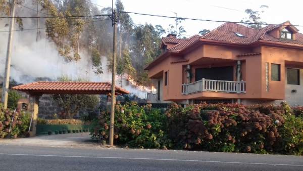 Incendio en Vincios Incendio en Vincios