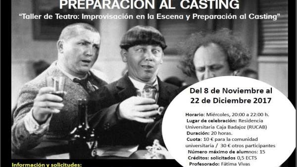 Taller de preparación al casting Taller de preparación al casting