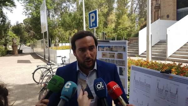 El portavoz adjunto de Cs en el Ayuntamiento de Sevilla, Francisco Moraga El portavoz adjunto de Cs en el Ayuntamiento de Sevilla, Francisco Moraga