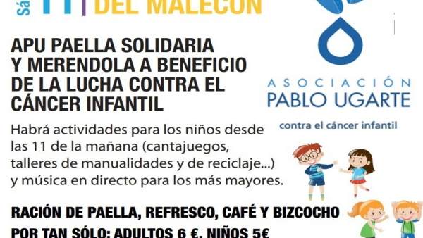 La Asociación Pablo Ugarte organiza una paella solidaria y una merendola La Asociación Pablo Ugarte organiza una paella solidaria y una merendola