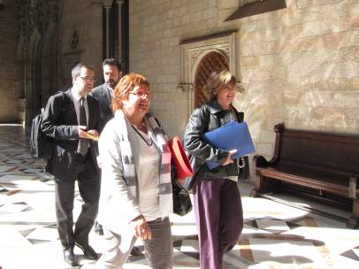 Dolors Bassa y Meritxell Borràs