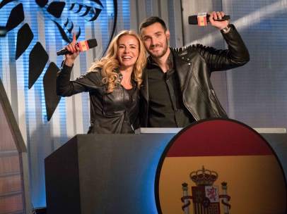 Paula Vázquez y Saúl Craviotto