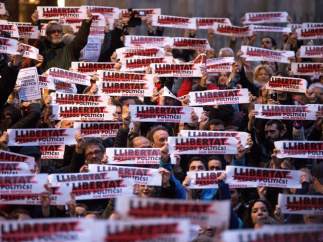 Manifestación en Barcelona
