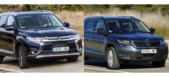 Outlander vs kodiaq