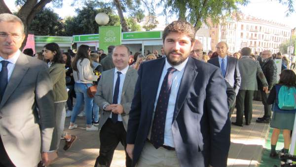 El presidente de la Comunidad, Fernando López Miras El presidente de la Comunidad, Fernando López Miras