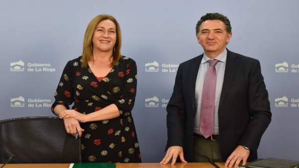 Martínez y Cuevas en el Consejo de Gobierno Martínez y Cuevas en el Consejo de Gobierno