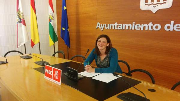 La concejala del PSOE María Marrodán La concejala del PSOE María Marrodán