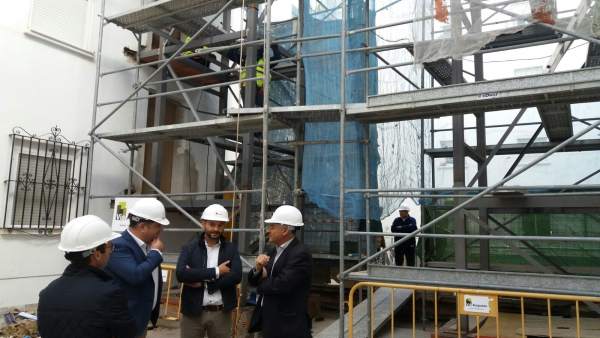 Visita obras del Programa de Rehabilitación Edificatoria en Cádiz Visita obras del Programa de Rehabilitación Edificatoria en Cádiz
