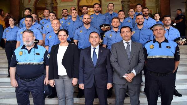 Juramento de los nuevos policías Juramento de los nuevos policías