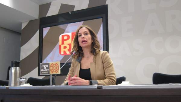 La portavoz adjunta del PAR en las Cortes de Aragón, María Herrero La portavoz adjunta del PAR en las Cortes de Aragón, María Herrero