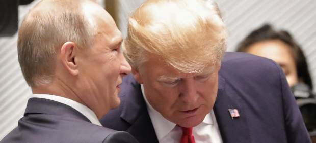 Vladimir Putin y Donald Trump.