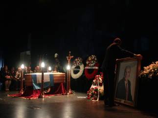 Capilla ardiente Chiquito de la Calzada