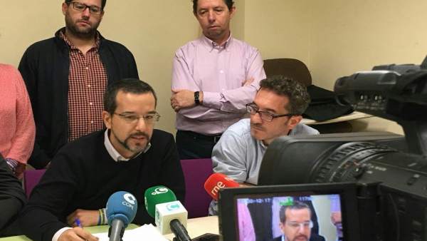 El diputado de Unidos Podemos, Sergio Pascual El diputado de Unidos Podemos, Sergio Pascual