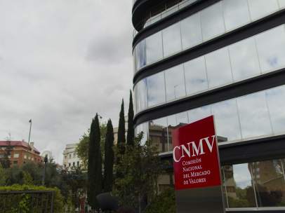 CNMV, fachada de la Comisión Nacional del Mercado de Valores