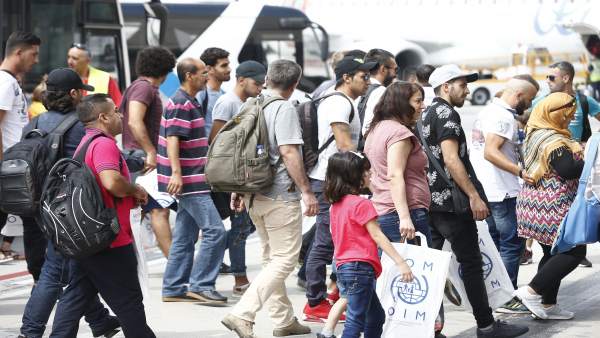 Refugiados llegados a España Refugiados llegados a España
