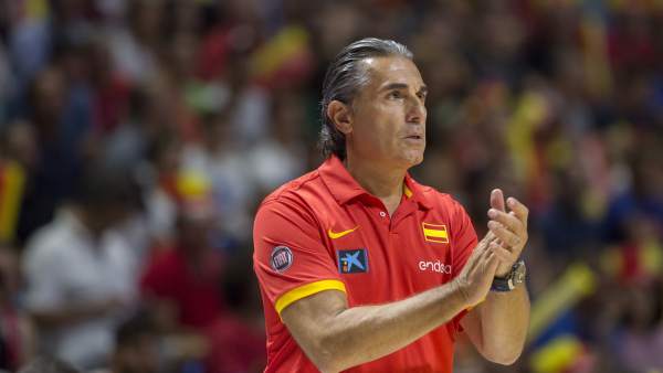 El seleccionador español de baloncesto, Sergio Scariolo El seleccionador español de baloncesto, Sergio Scariolo