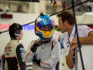 Fernando Alonso Rookie Test Baréin Toyota WEC