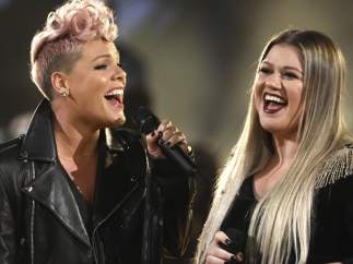Pink y Kelly Clarkson